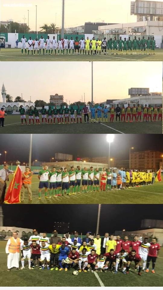 رابطة الجاليات المقيمة بالمملكة تقيم بطولة الدبلوماسيين لكرة القدم بمناسبة اليوم الافريقي 